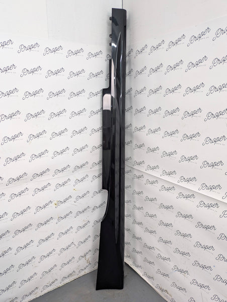 BMW G22 G23 430ix M440ix M Sport Right/Passenger Side Skirt Black Sapphire Metallic (475) 8075868 *DAMAGED*