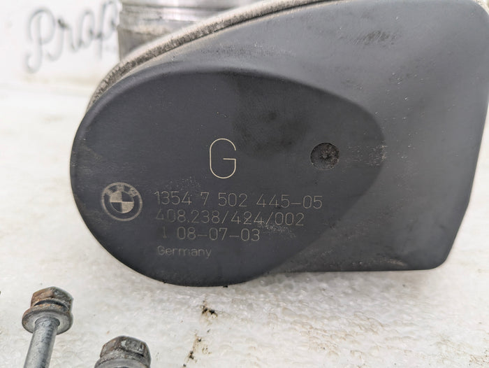 BMW E46 330i 330ci 330xi M54B30 3.0 Engine Throttle Body 7502445