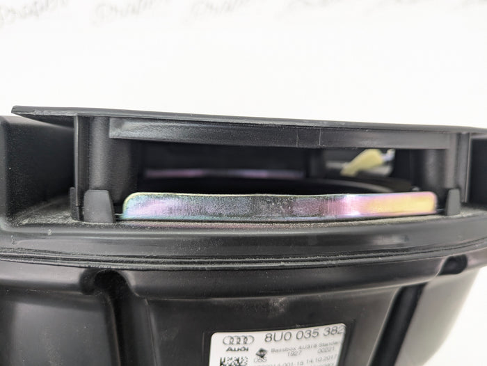 2015-2018 Audi 8U Q3 Rear Trunk Bose Subwoofer Speaker Bass Box 8U0035382