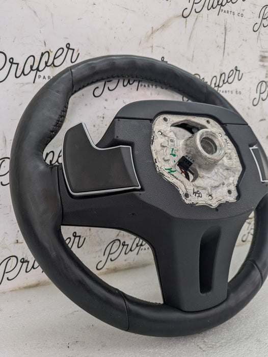 BMW G22 G23 G20 G26 430ix 330ix 330ex M Sport Heated Leather Steering Wheel W/Paddle Shifters 32308746693
