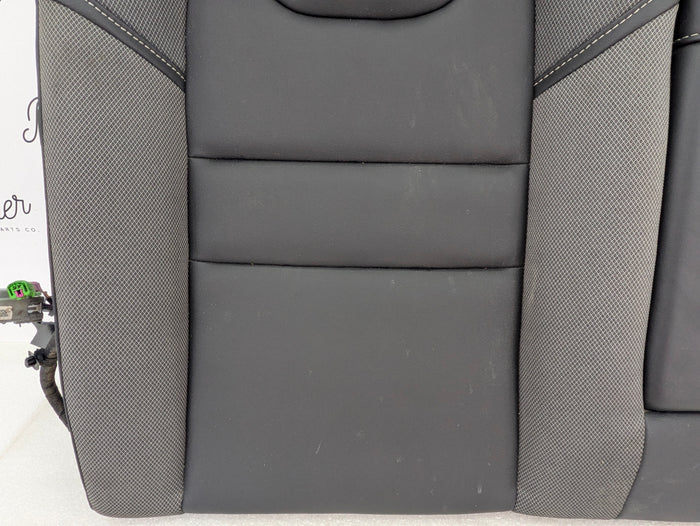 2021 Volvo V60 T6 R-Design Rear Right/Center Black Leather Upper Seat Back *DAMAGED*