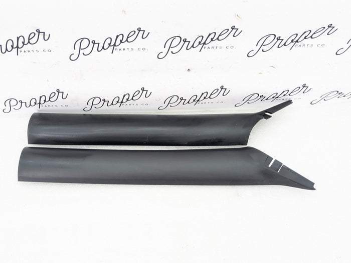 BMW Z3 M Roadster Front A Pillar Panel Trim Black Set Left Right 8401080/8401079