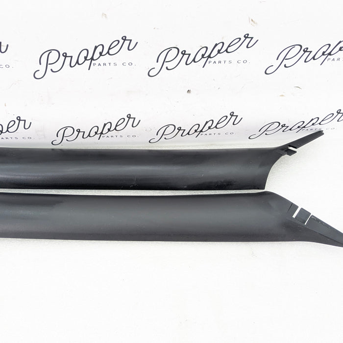 BMW Z3 M Roadster Front A Pillar Panel Trim Black Set Left Right 8401080/8401079