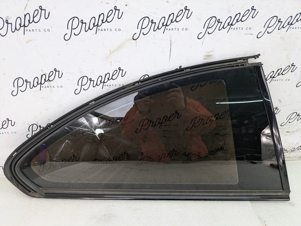 BMW F22 228xi M235xi M240xi 230xi F87 M2 Shadowline Gloss Black Right/Passenger Side Rear Quarter Glass Window 51377294346