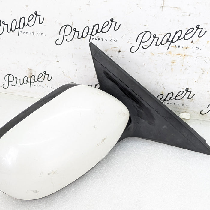 SUBARU WRX STI (GR) SIDE MIRROR RIGHT Satin White Pearl (37J)