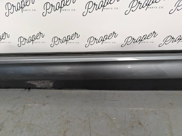 2021 Volvo V60 T6 R-Design Right/Passenger Side Skirt Osmium Gray Metallic (714) 31448912