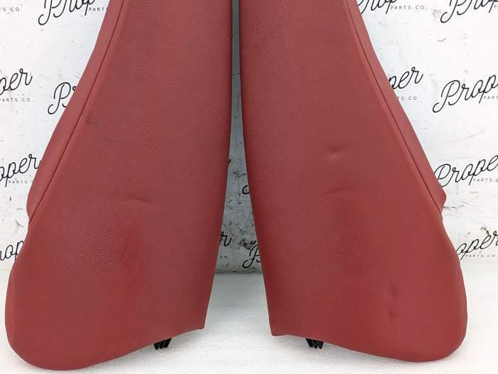 BMW E92 M Sport Interior Seats Set Coral Red Leather 8695884/6970729/6970730/9168956/6962584/7119846/7119815