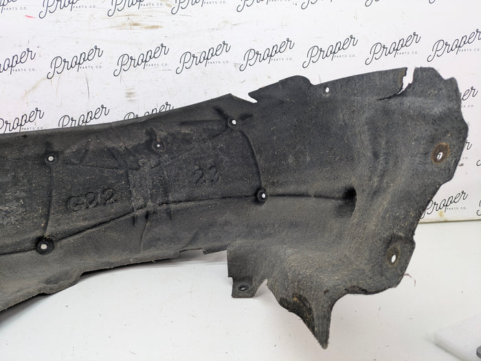 BMW G22 G23 430ix M440ix Rear Left/Driver Side Fender Liner Splash Shield 7447165 *DAMAGED*