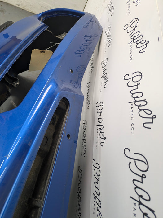 Chevrolet C7 Corvette Stingray Rear Bumper Cover Laguna Blue Tintcoat (G7H) 23452911