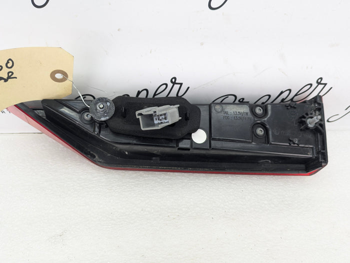 2021 Volvo V60 T6 R-Design Rear Left/Driver Side Inner Hatch Tail Light 31468186