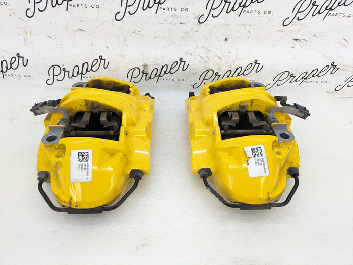2018-2024 Alfa Romeo Stelvio 2.0 Brembo Front Caliper Set Left Right Yellow
