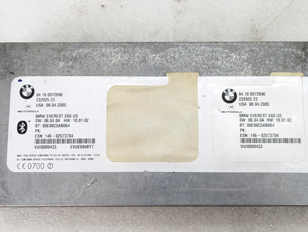 BMW E60 E61 530xi 525xi Bluetooth Telematic Commmunication Control Module 6972696
