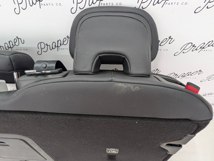 2021 Volvo V60 T6 R-Design Rear Right/Center Black Leather Upper Seat Back *DAMAGED*