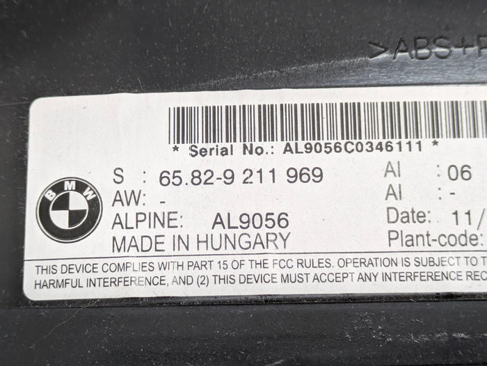 BMW E92 E90 E91 E93 335xi 330xi 328xi 325xi 323i M3 CIC iDrive Navigation 8.8