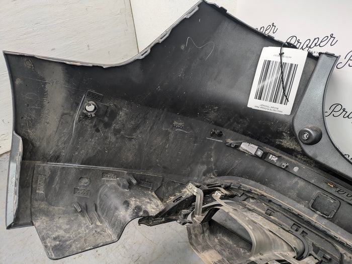 2021 Volvo V60 T6 R-Design Rear Bumper Assembly Osmium Gray Metallic (714) *DAMAGED*