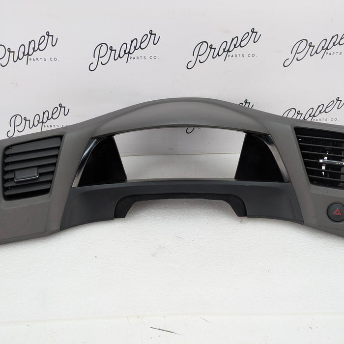 2012 Honda FG4/FB6 Civic Si Dashboard Gauge Cluster Trim 77220-TR0-A0-20