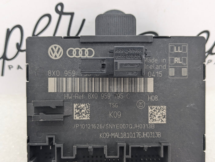 2015-2018 Audi 8U Q3 Rear Door Control Module 8X0959795C