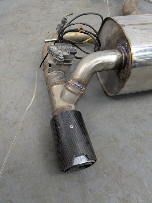 BMW F30 F32 F33 F36 340xi 440xi M Performance Power & Sound Kit MPPSK Exhaust Muffler 18302407185 *NOTE*