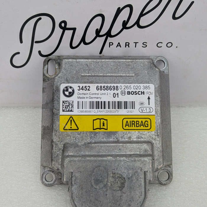 2013 BMW F30 335xi Air Bag Module ICM Control Unit 6858698