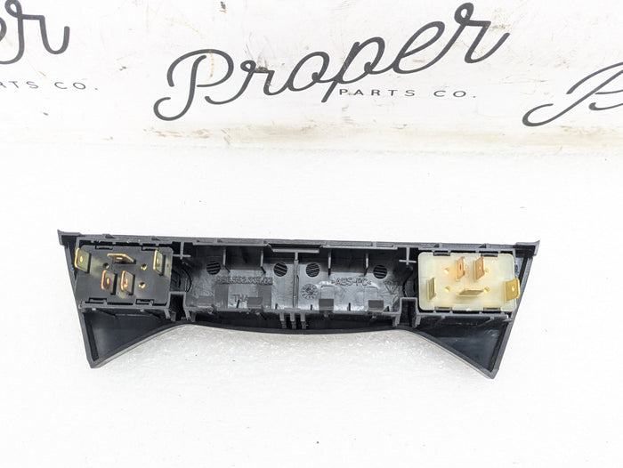 Porsche 996.2 911 Carrera 4 Left/Right Heated Seat Buttons Switches W/Trim 99655233502
