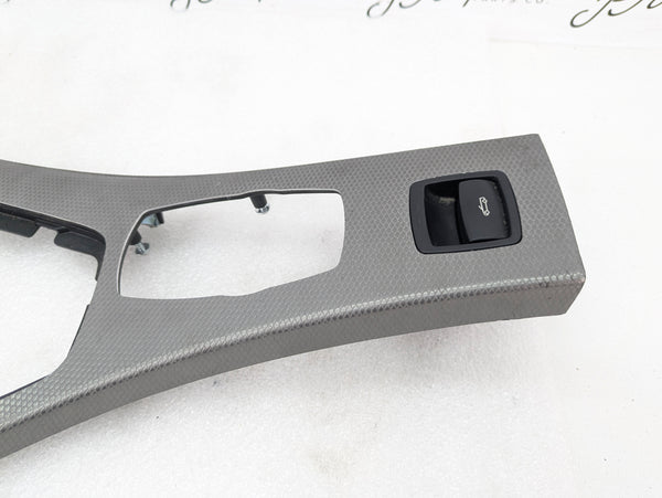 BMW E92 E93 M3 335is Coupe/Convertible Dark Glacier Silver Interior Dash Center Console Trim Set
