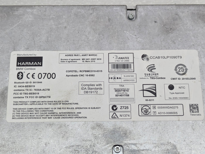 BMW E90 E91 E92 E93 335xi 328xi 323i M3 LCI Bluetooth Telematics Control Module 9257164