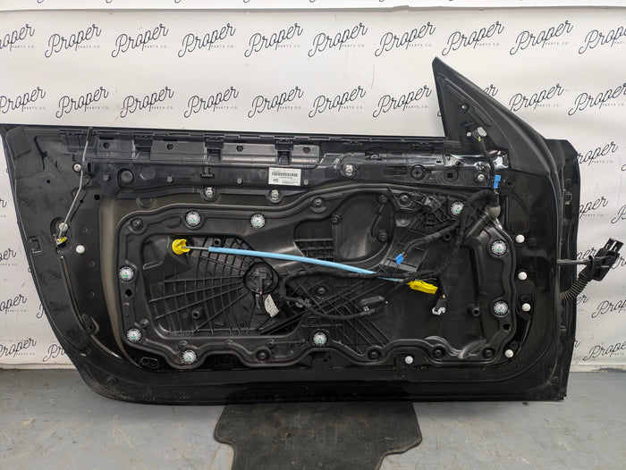 BMW G22 G23 G82 G83 430ix M440ix M4 Left/Driver Side Door Black Sapphire Metallic (475) 41009478691 *DAMAGED*