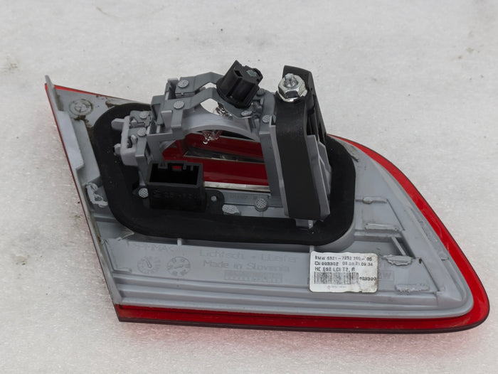 BMW E92 335xi 335i 328xi 328i LCI Right/Passenger Side Inner Trunk Tail Light 63217252780