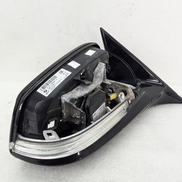 BMW F31 F30 3 Series Shadowline/Gloss Black Right/Passenger Side View Mirror 51167245252 *DAMAGED*