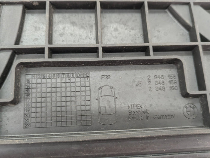 BMW F32 435xi 440xi 428xi 430xi F82 M4 Rubber/Winter Floor Mats 2348155/2348158