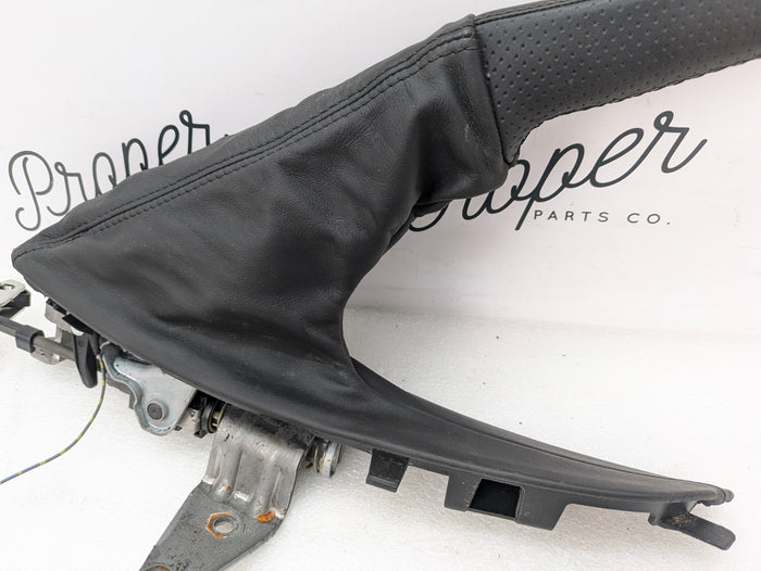 BMW E82 E88 135i 128i M Sport Perforated Parking Brake Handle & Leather Boot 8036111