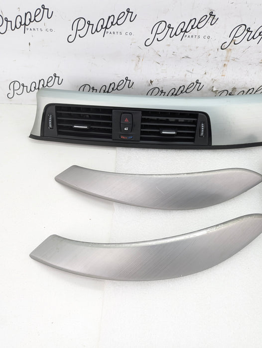 BMW F30 LCI 340xi 335xi 328xi Brushed Aluminum Interior Trim Set 51169232087