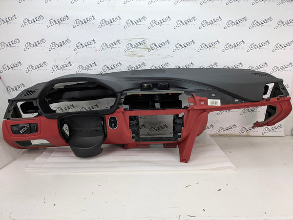 BMW F36 F30 F31 F32 F33 F34 440xi 430xi LCI Coral Red Dashboard W/O HUD