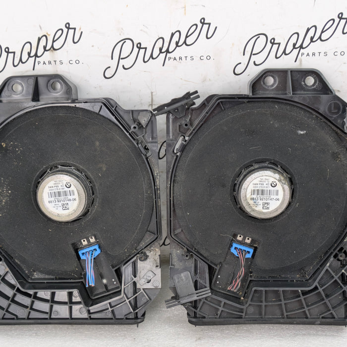 BMW F22 228xi M235xi 230xi M240xi Left/Right Subwoofer Speaker Set 9210148/9210147