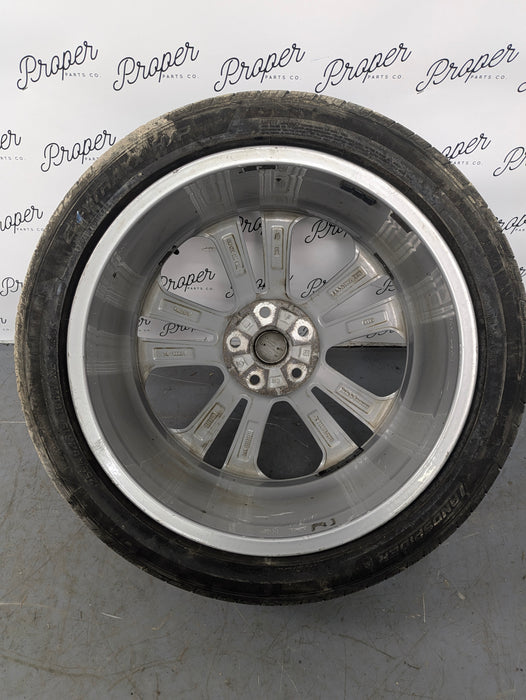 2015-2018 Audi 8U Q3 Aluminum Double 5 Spoke Wheel Set 8.5J X 19 Et 36 8U0601025AD