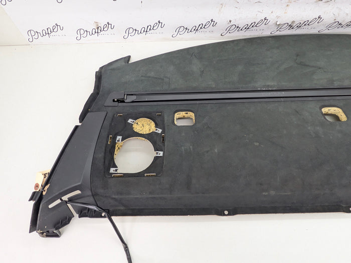 BMW E60 M5 550i 545i Alcantara Schwarz Parcel Shelf & Power Sun Shade 51467897648