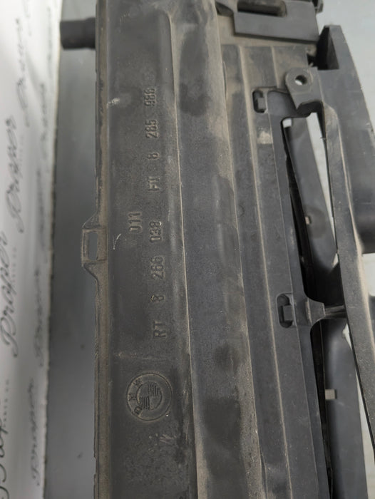 E46 330Ci 328Ci 323Ci 325Ci Front Radiator Support Shroud Panel & Air Conditioning A/C Pusher Fan 51717111691  *Damage*