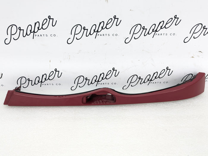 BMW E46 330i 325i 320i Sedan/Wagon Headlight Lower Trim Molding Imola Red Set Left & Right 7030552/7030551 *Damaged*