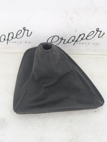 BMW E91 E90 E92 E93 3 Series Manual Transmission Black Leather Shift Boot 7530223