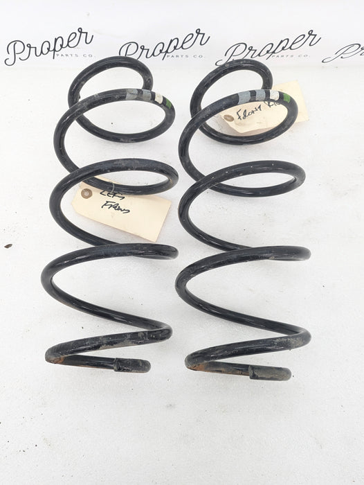 2016-2018 Audi 8U Q3 Quattro AWD Front & Rear Suspension Spring Set 4 Yellow 1 Grey