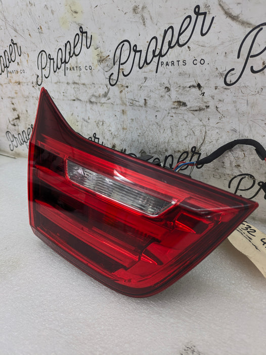 BMW F32 F36 F33 435xi 428i 440i 428i Pre-LCI Left/Driver Side Inner Tail Light 7296101