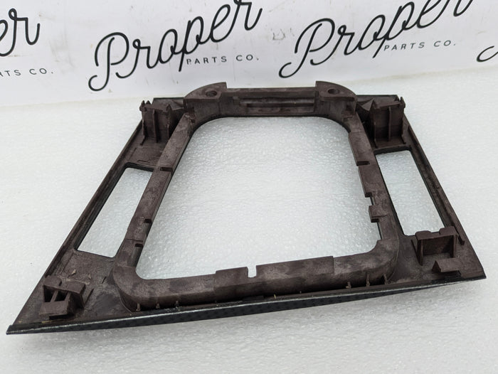 BMW E46 M3 330Ci 325Ci ZHP M Sport Coupe Black Cube Center Shifter Window Switch Trim Bezel 51167902429