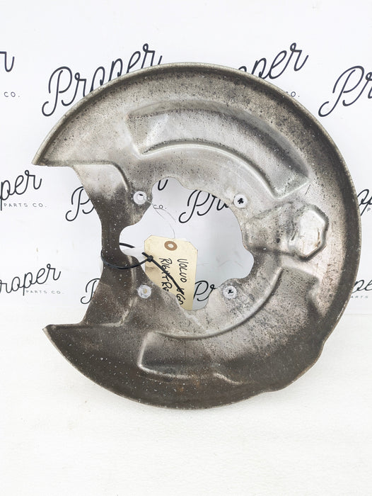2021 Volvo V60 T6 R-Design Left/Driver Side Rear Spindle/Knuckle/Hub Brake Dust Shield 32217286