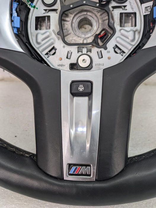 BMW G22 G23 G20 G26 430ix 330ix 330ex M Sport Heated Leather Steering Wheel W/Paddle Shifters 32308746693