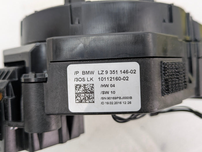 BMW F36 F30 F31 F32 F33 F34 435xi 440xi 430xi 428xi Steering Column Switch Unit/Clockspring 9351146