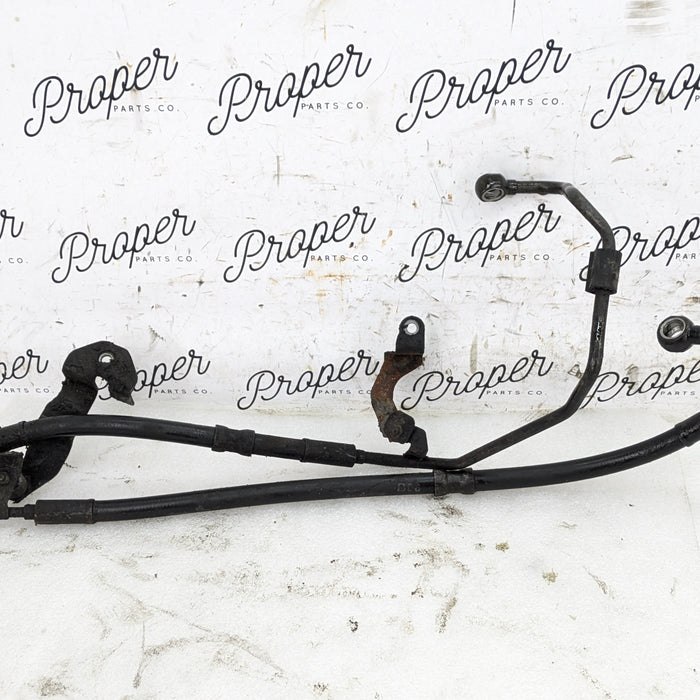 BMW E92 E90 335xi N55 N54 AWD Power Steering Rack Fluid Oil Lines 32416776317