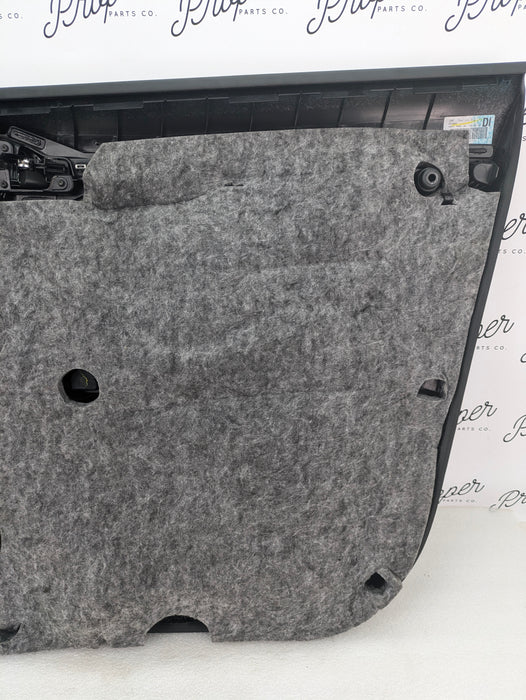 2016-2018 Audi 8U Q3 Left Front Driver Interior Door Panel Black 8U1867105 *Damage*