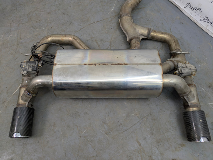 BMW F30 F32 F33 F36 340xi 440xi M Performance Power & Sound Kit MPPSK Exhaust Muffler 18302407185 *NOTE*