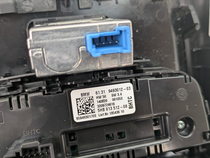 BMW G22 G23 G20 G26 430ix 330ix 330ex Rear Center Console Vent Climate Control Switch Panel & USB-C Ports 8711938/9493012/6806816