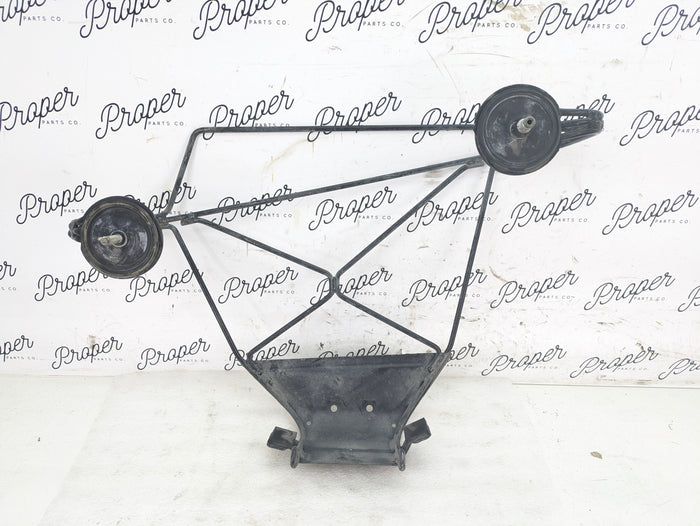 Bmw Z3 3.0 2.8 2.5 2.3 1.9 1.8 Steel Spare Tire Cradle Holder Hoist Bracket 51718400748